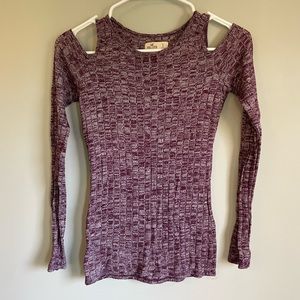 Open shoulder Hollister shirt